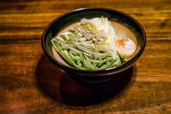 Complimentary cabbage with mayo dip - Ippuku, Berkeley, CA