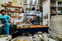 Busy Open Kitchen - The Walrus and The Carpenter, Seattle, Washington