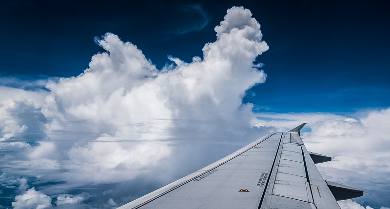 Sky over Maldives